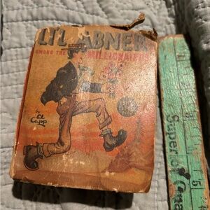 Vintage Comic Book Home Accent lil abbey decor books